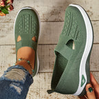 Orthopädische Slip-On Schuhe für Damen mit atmungsaktivem Mesh und gepolsterter Sohle™ – Müheloser Komfort für den ganzen Tag