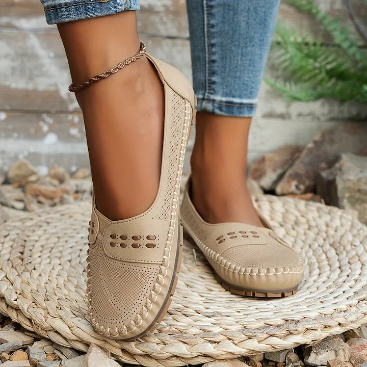 Women's Orthopedic Slip On Shoes with Cushioned Sole and Breathable Design™ – Müheloser Komfort für den ganzen Tag