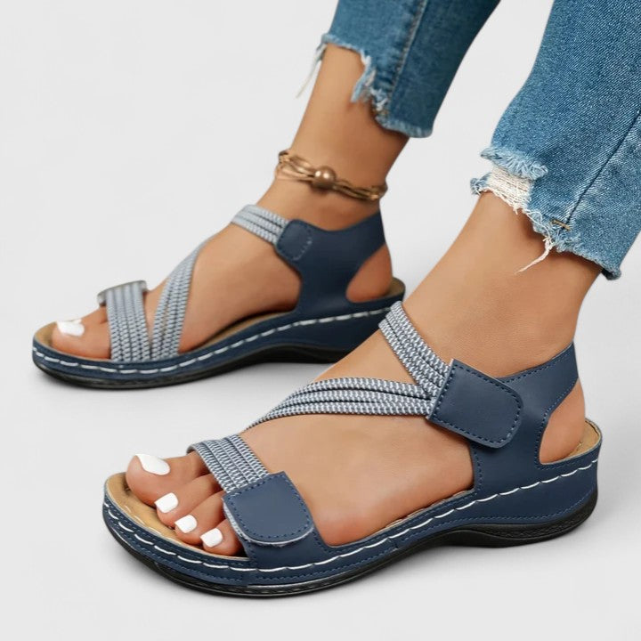 Women's Orthopedic Strappy Sandals with Arch Support™ – Komfortable Unterstützung für den ganzen Tag