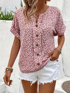 Sophia | Women Chic Floral Summer Print Blouse™ – Mühelose Eleganz für jeden Anlass
