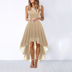 Women's Elegant High Low Sleeveless Wedding Guest Party Dress™ – Zeitlose Eleganz für besondere Anlässe