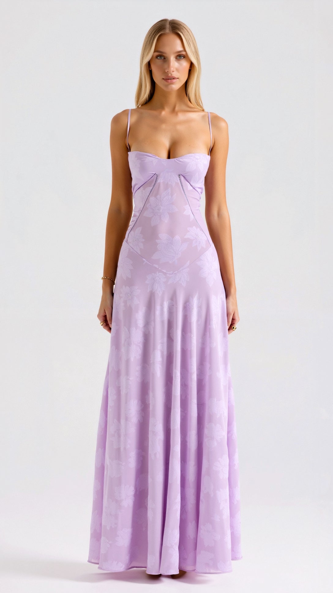 Women's Elegant Slip Spaghetti Strap Wedding Guest Maxi Dress™ – Zeitlose Eleganz für besondere Anlässe
