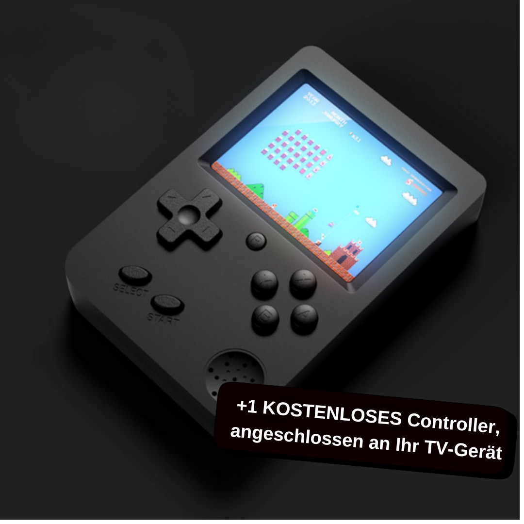 RetroGame™ – Klassische Arcade-Spiele, tragbar und kinderfreundlich für stundenlangen Spielspaß [50 % Rabatt]