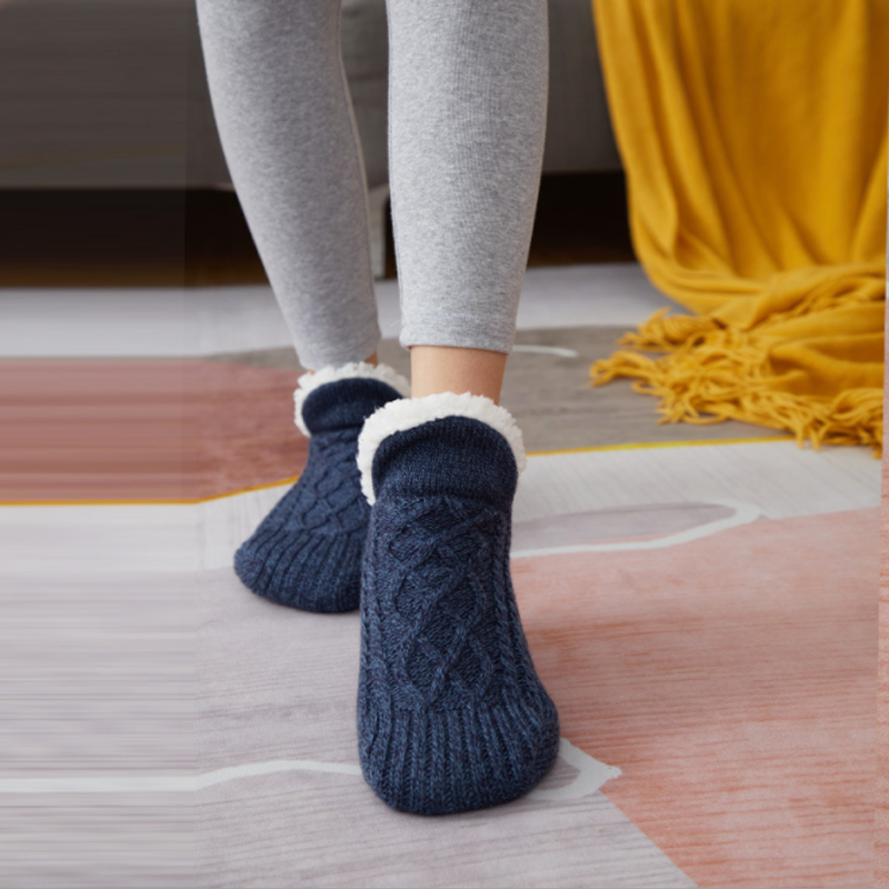 CozyFeet™ – Extraweiche, wärmende Pantoffelsocken für ein sanft umarmendes Wohlfühlgefühl [50% Rabatt]