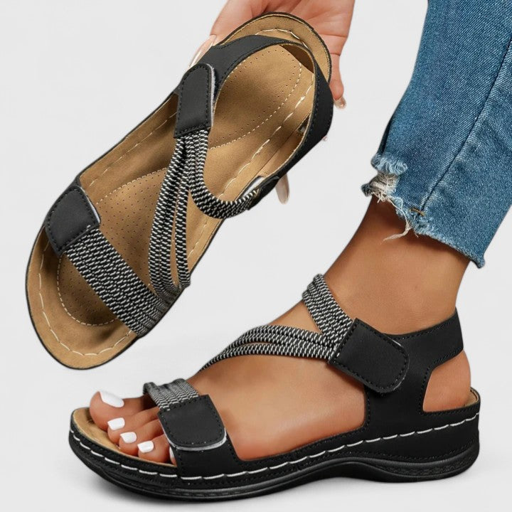 Women's Orthopedic Strappy Sandals with Arch Support™ – Komfortable Unterstützung für den ganzen Tag