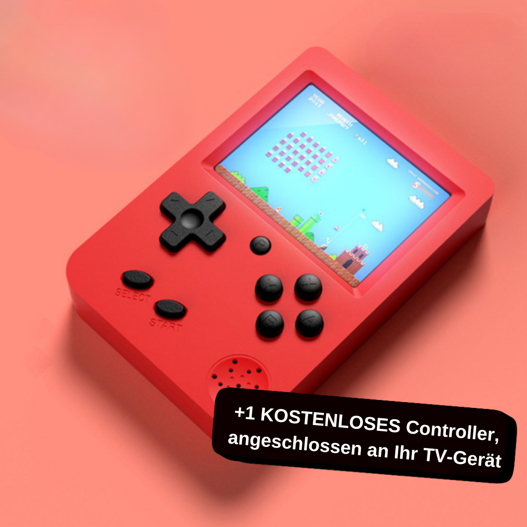 RetroGame™ – Klassische Arcade-Spiele, tragbar und kinderfreundlich für stundenlangen Spielspaß [50 % Rabatt]