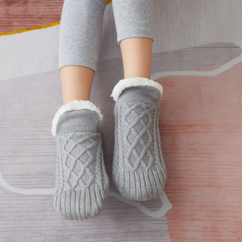 CozyFeet™ – Extraweiche, wärmende Pantoffelsocken für ein sanft umarmendes Wohlfühlgefühl [50% Rabatt]