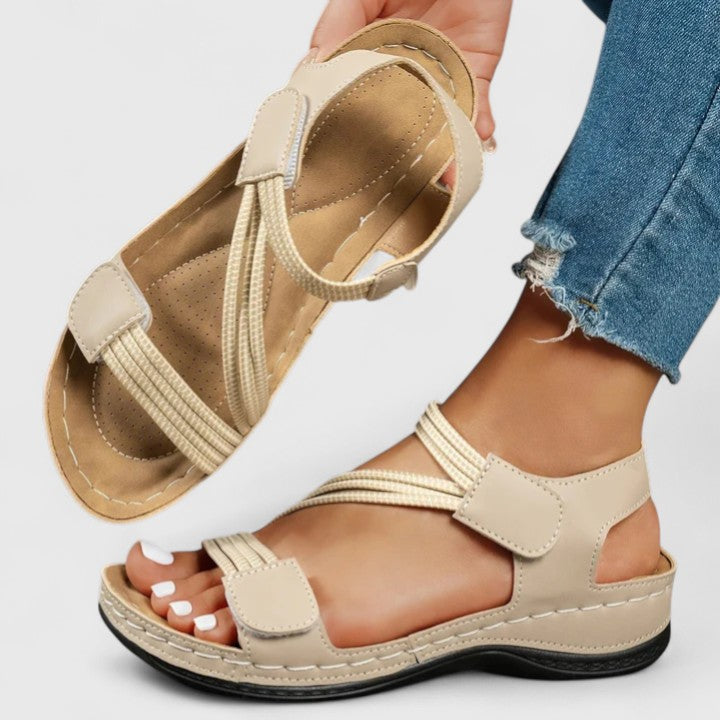 Women's Orthopedic Strappy Sandals with Arch Support™ – Komfortable Unterstützung für den ganzen Tag