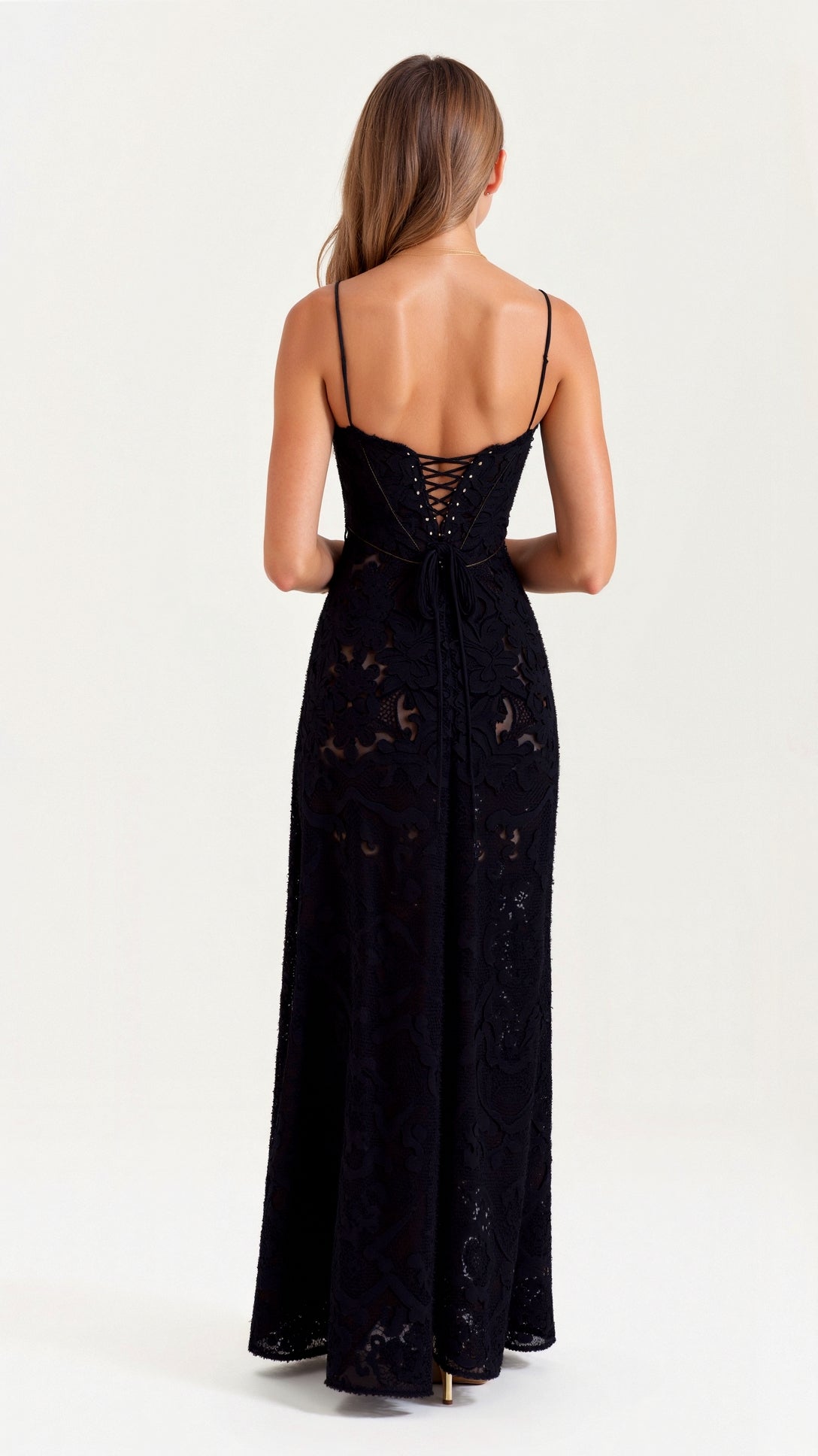Women's Elegant Slip Spaghetti Strap Wedding Guest Maxi Dress™ – Zeitlose Eleganz für besondere Anlässe