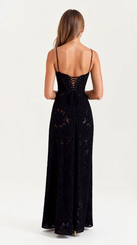 Women's Elegant Slip Spaghetti Strap Wedding Guest Maxi Dress™ – Zeitlose Eleganz für besondere Anlässe