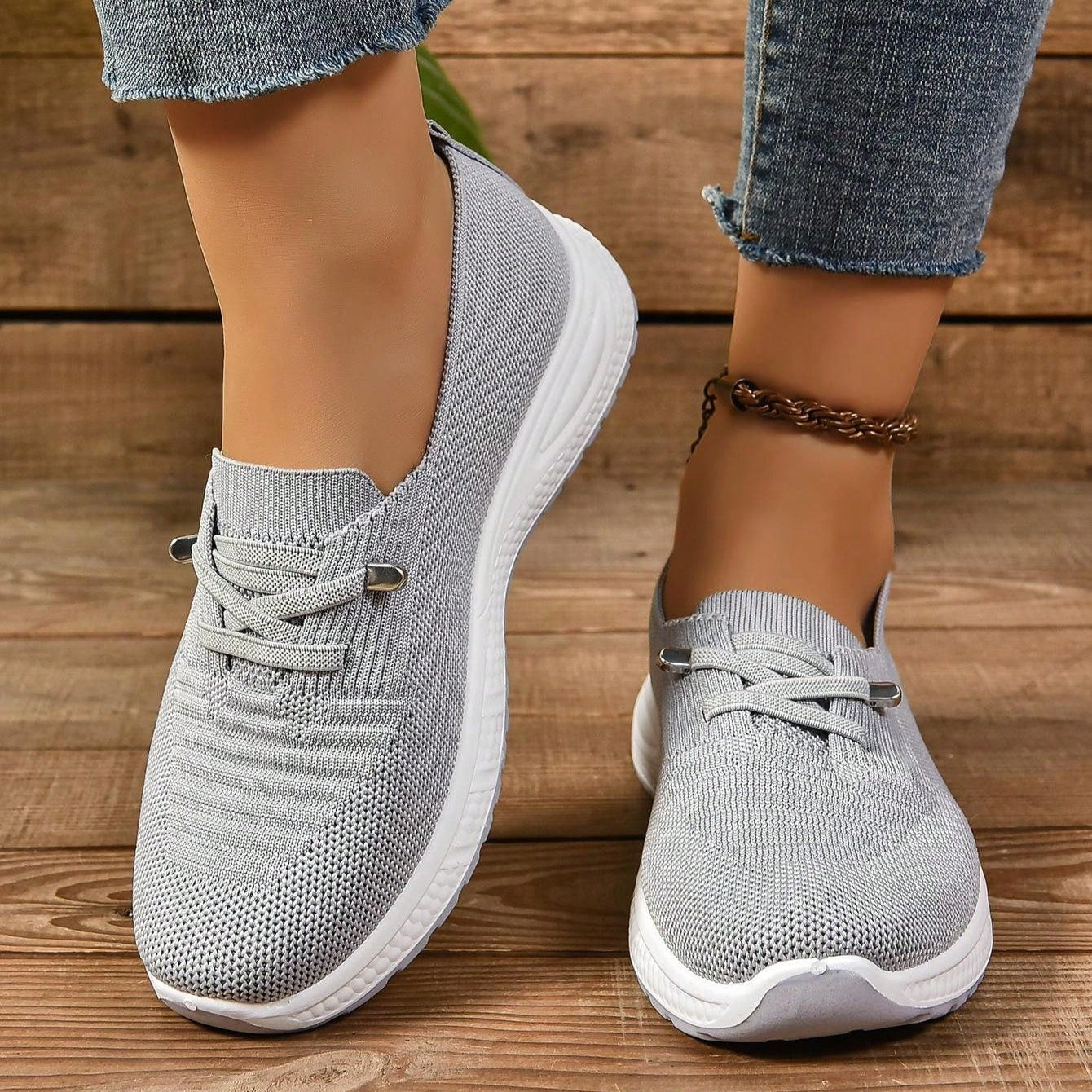 Women's Lightweight Walking Sneakers with Cushioned Sole™ – Komfort für jeden Schritt