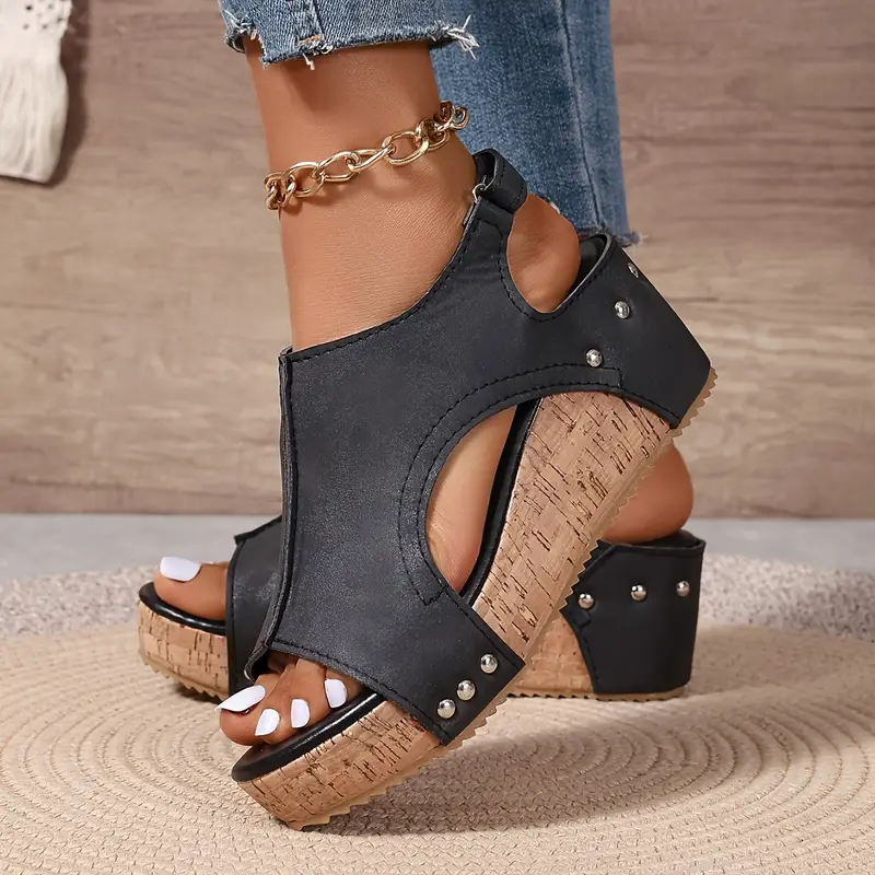 Damen Orthopädische Blockabsatz Sandalen mit verstellbarem Riemen und gepolsterter Sohle™ – Ganztägiger Komfort mit stilvoller Eleganz