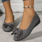 Women's Comfortable Ballet Flats with Bow Detail™ – Ganztägiger Komfort mit femininer Eleganz