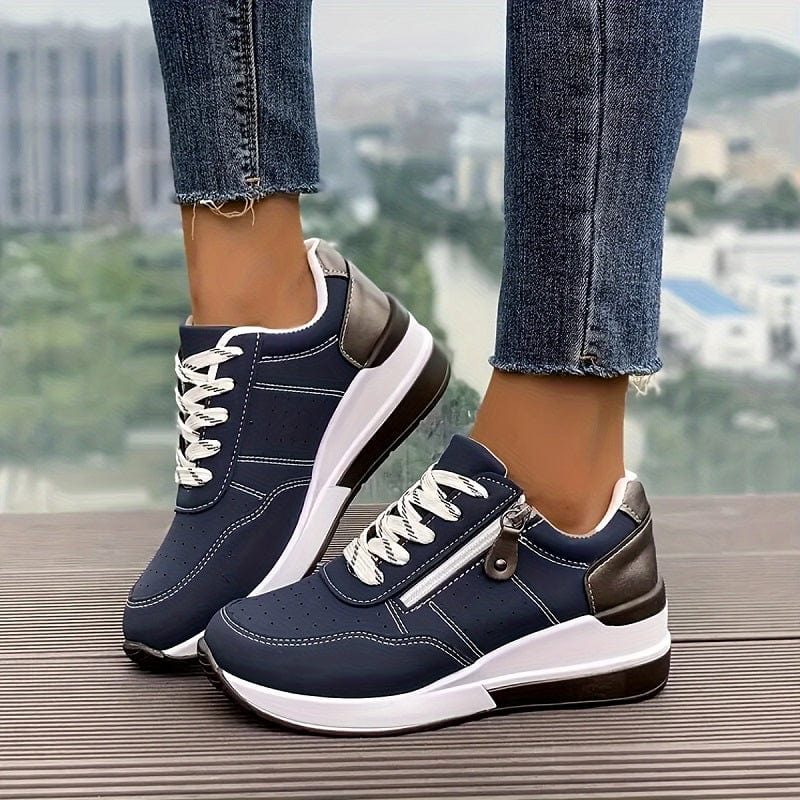 Women's Orthopedic Walking Sneakers with Side Zipper™ – Ganztägiger Komfort für aktive Tage