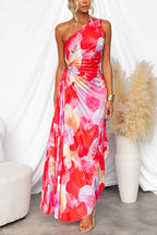 One-Shoulder Draped Maxi Dress™ – Elegante Asymmetrie für jeden besonderen Anlass