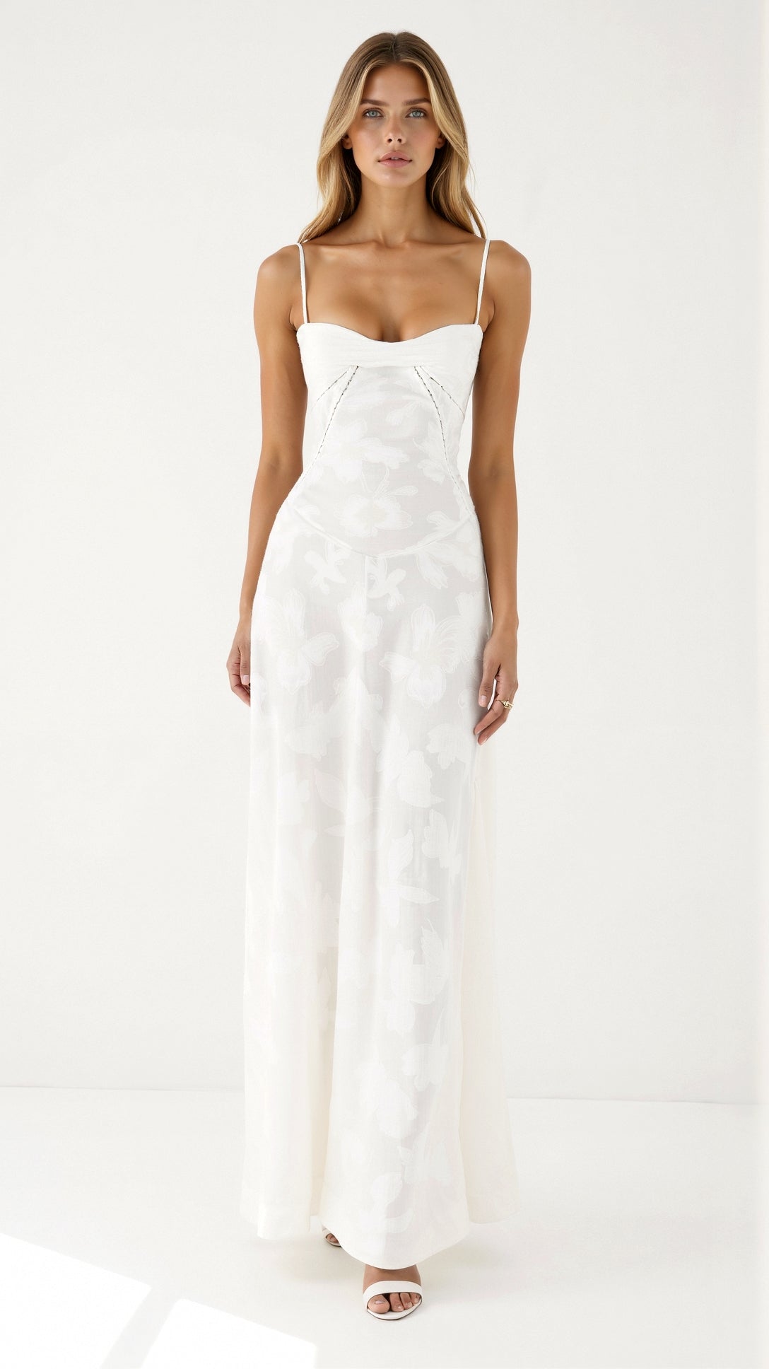 Women's Elegant Slip Spaghetti Strap Wedding Guest Maxi Dress™ – Zeitlose Eleganz für besondere Anlässe