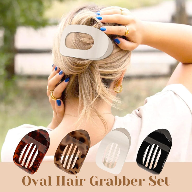 Tressclip™ – Ovales Haarnadel-Set für elegante, stilvolle Frisuren [2 + 2 Gratis]