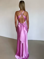 Twist-Front V-Neck Maxi Dress for Flattering Fit™ – Elegante Silhouette für jeden Anlass