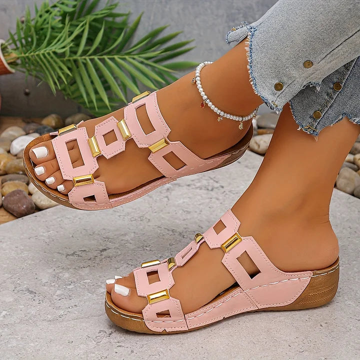 Comfort Sandals With Supportive Cushioning And Stability for Women™ – Ganztägiger Komfort mit leichter Passform