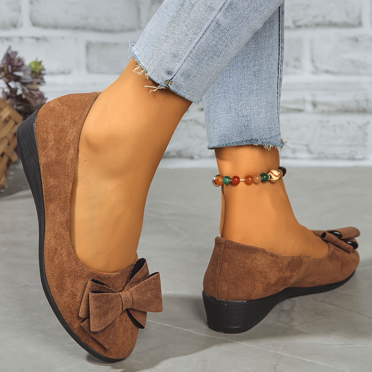 Women's Comfortable Ballet Flats with Bow Detail™ – Ganztägiger Komfort mit femininer Eleganz
