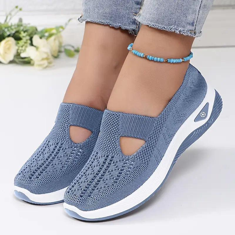 Women's Orthopedic Slip On Shoes with Non Slip Sole and Breathable Knit™ – Ganztägiger Komfort und Unterstützung