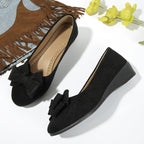 Women's Comfortable Ballet Flats with Bow Detail™ – Ganztägiger Komfort mit femininer Eleganz
