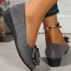 Women's Comfortable Ballet Flats with Bow Detail™ – Ganztägiger Komfort mit femininer Eleganz