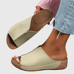 Women's Orthopedic Slide Sandals With Open Toe™ – Für ganztägigen Komfort und orthopädische Unterstützung