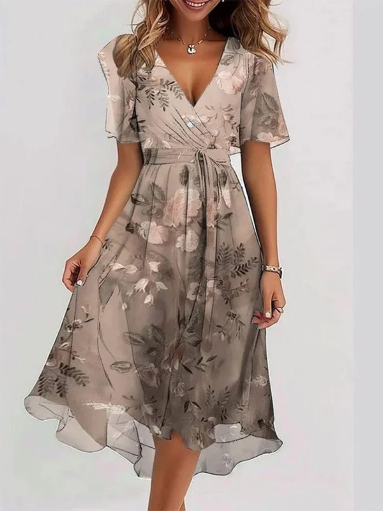 Boho Style Summer Dress With Flattering Relaxed Fit for Women™ – Mühelose Eleganz für entspannte Sommertage