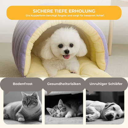 Felltraum™ – Kuschelige Haustierhöhle Deluxe für geborgene und gemütliche Wohlfühlmomente [50 % Rabatt]