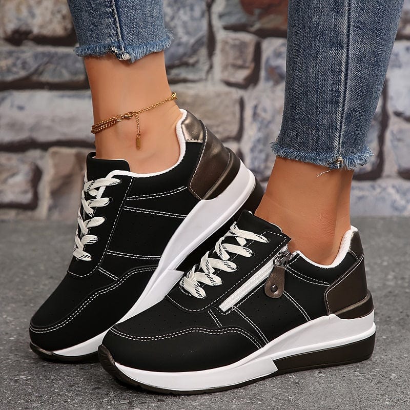 Women's Orthopedic Walking Sneakers with Side Zipper™ – Ganztägiger Komfort für aktive Tage
