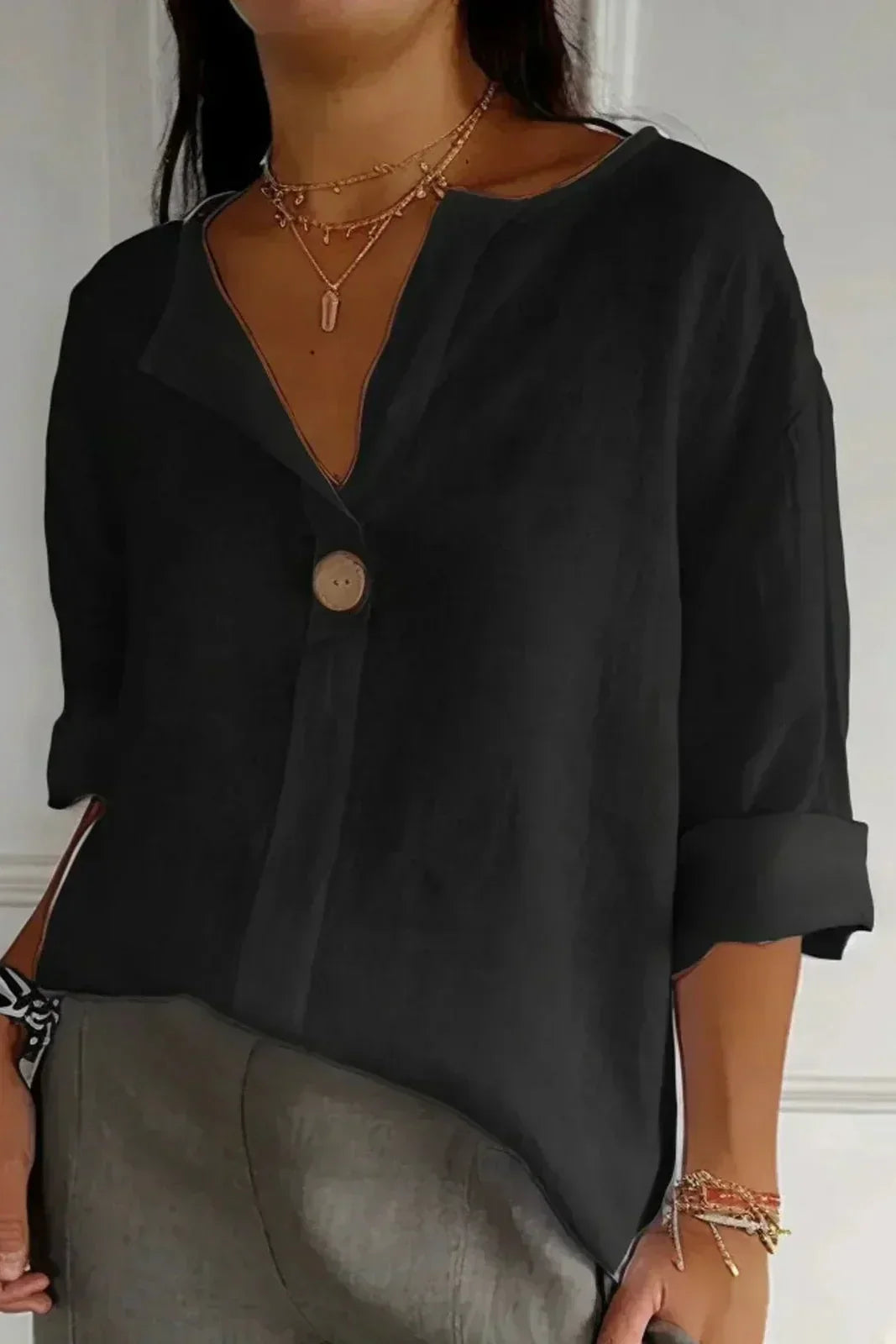 Elowen | Women's Spring Blouse™ – Mühelose Eleganz für entspannte Frühlingstage
