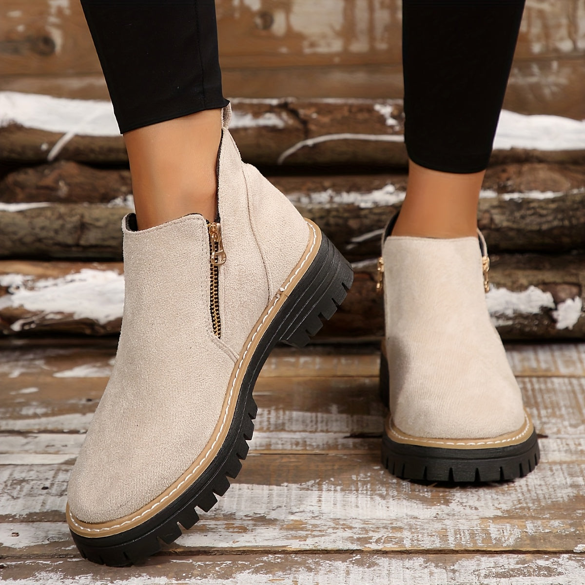 Women's Orthopedic Ankle Boots with Easy-Zip Support™ – Stilvoller Komfort für den ganzen Tag