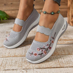 Women's Mesh Ballet Flats with Strap and Breathable Lightweight Design™ – Mühelose Eleganz für jeden Tag