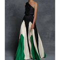 Women's One Shoulder Artistic Pleated Elegant Evening Maxi Dress™ – Asymmetrische Eleganz für unvergessliche Auftritte