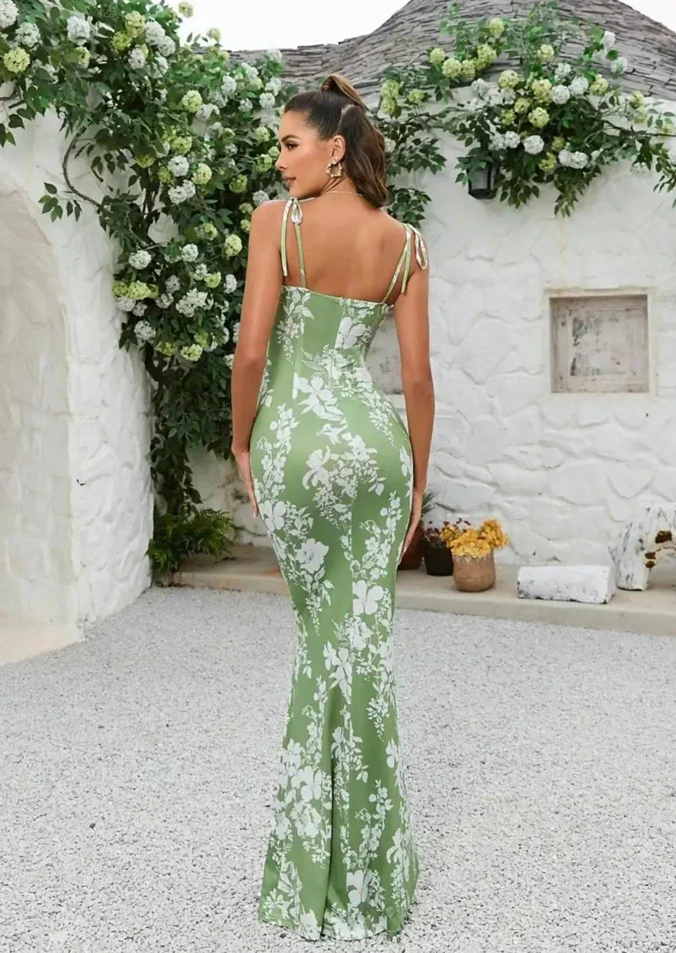 Chic Floral Maxi Dress™ – Elegante Frühlingsmode mit femininer Ausstrahlung