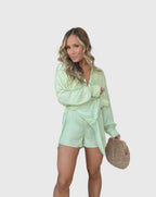 Women's Button Front Long Sleeve Shirt Dress™ – Zeitlose Eleganz für jeden Tag