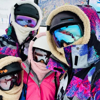 SkiMask™ – Warme Skimaske mit weicher Sherpa-Kapuze für gemütliche Wintermomente [50% Rabatt]