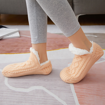 CozyFeet™ – Extraweiche, wärmende Pantoffelsocken für ein sanft umarmendes Wohlfühlgefühl [50% Rabatt]
