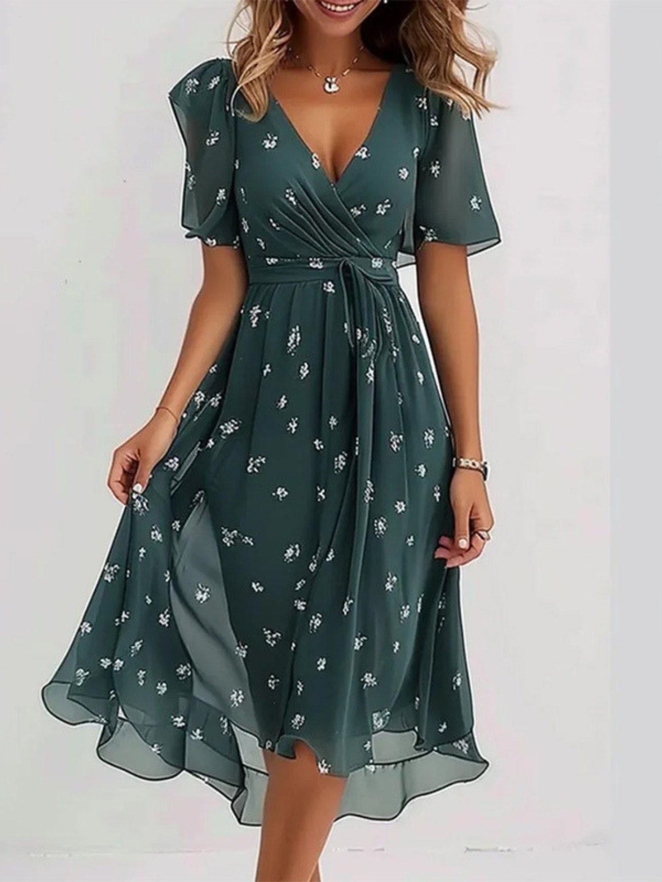 Boho Style Summer Dress With Flattering Relaxed Fit for Women™ – Mühelose Eleganz für entspannte Sommertage