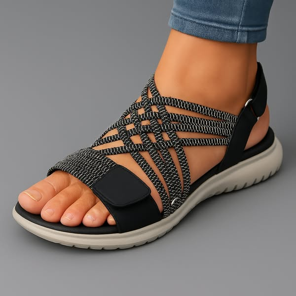 Women's Comfort Sandals with Stretch Straps and Cushioned Footbed™ – Leichter Komfort für den ganzen Tag