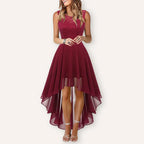 Women's Elegant High Low Sleeveless Wedding Guest Party Dress™ – Zeitlose Eleganz für besondere Anlässe