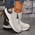 Women's Orthopedic Walking Sneakers with Side Zipper™ – Ganztägiger Komfort für aktive Tage