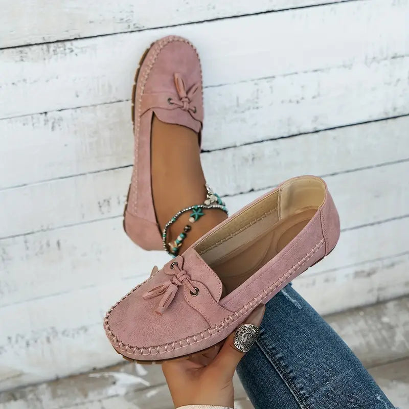 Women's Orthopedic Vintage Loafers with Cushioned Insole and Slip-On Design™ – Zeitloses Komfort und elegante Unterstützung