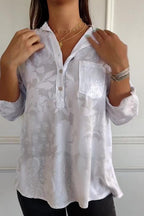 Women's Sequin V Neck Relaxed Fit Casual Party Top™ – Eleganz mit schimmerndem Glanz