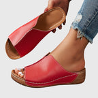 Women's Orthopedic Slide Sandals With Open Toe™ – Für ganztägigen Komfort und orthopädische Unterstützung