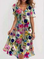 Boho Style Summer Dress With Flattering Relaxed Fit for Women™ – Mühelose Eleganz für entspannte Sommertage