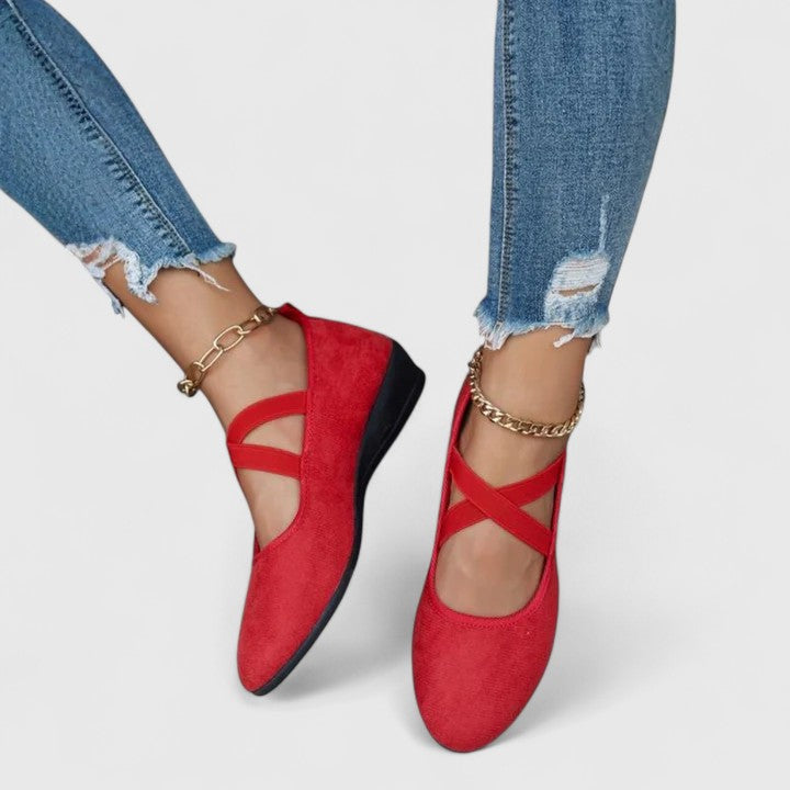 Women's Orthopedic Wedge Sandals with Adjustable Strap™ – Ganztägiger Komfort und elegante Unterstützung
