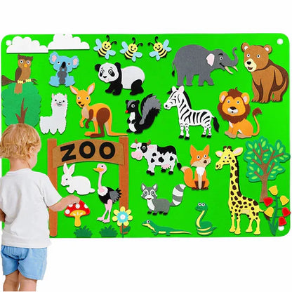 50% Rabatt | StickBoard™ – Tierisches Abenteuerbrett mit Endloser Entdeckung