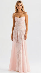 Women's Elegant Slip Spaghetti Strap Wedding Guest Maxi Dress™ – Zeitlose Eleganz für besondere Anlässe